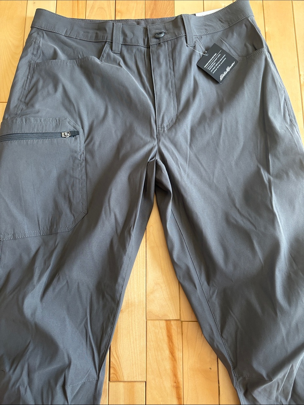Eddie Bauer Men's Rainier Pants - Charcoal - Picture 6 of 7